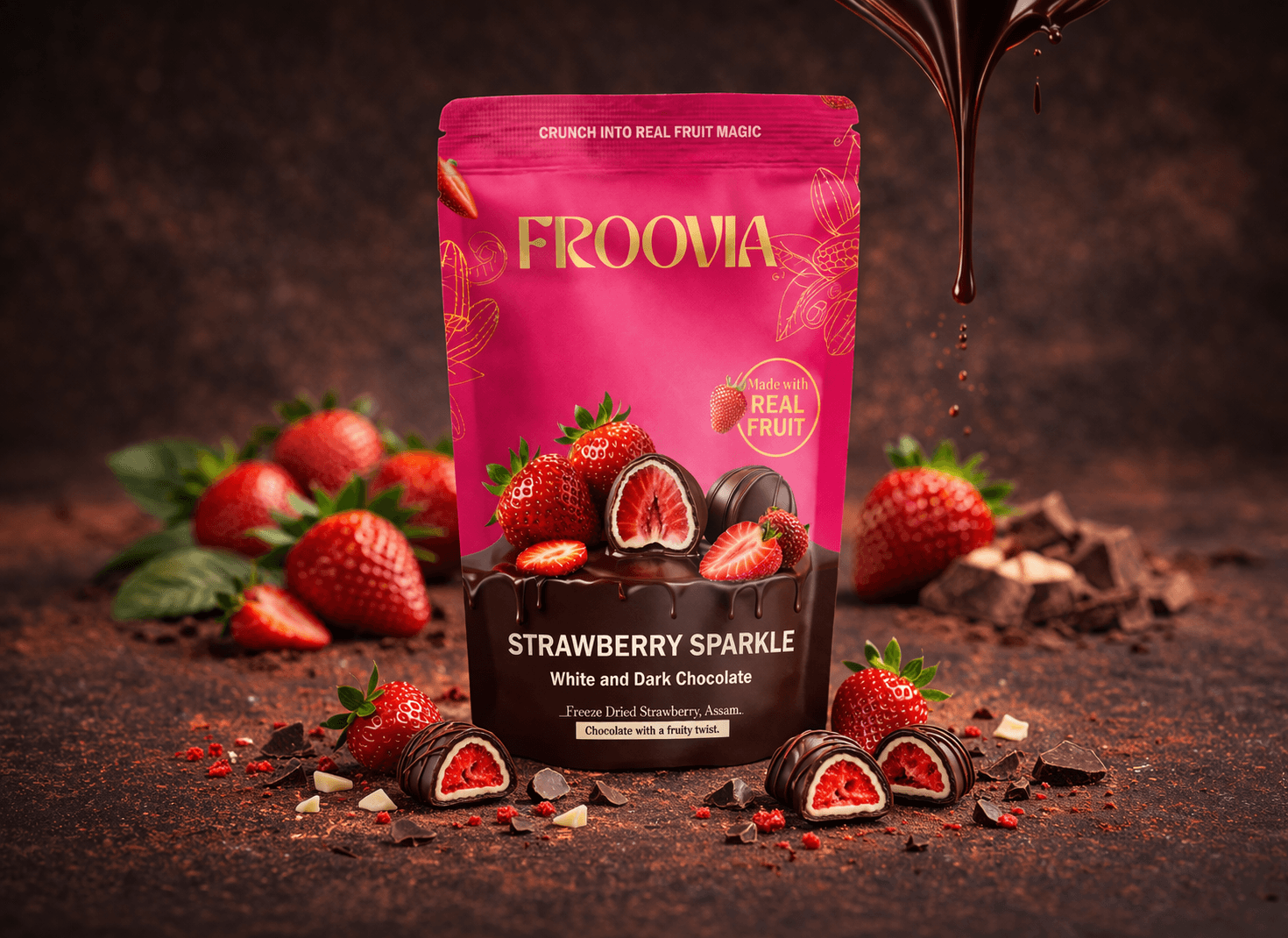 Strawberry — sourced from Assam